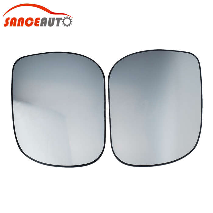 2PC Mirror Glass W/ Plate Heated For Toyota RAV4 2006-2012 8796142790 8793142890