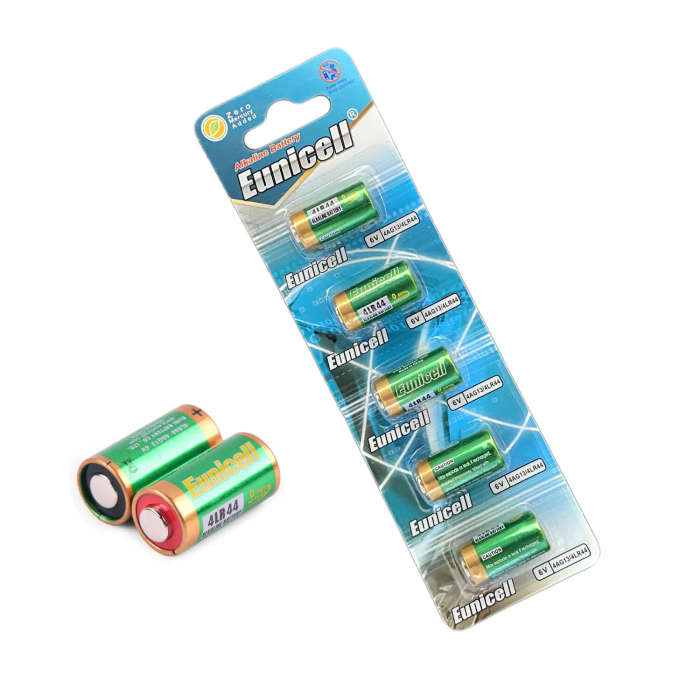 5 X 4LR44, 4AG13, 6V Eunicell Alkaline Battery 0% Mercury