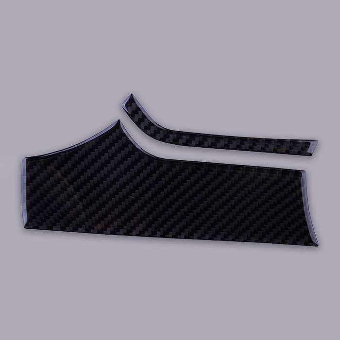 Carbon Fiber Left Side Dashboard Panel Trim Cover Decor Fit For Tesla Model S
