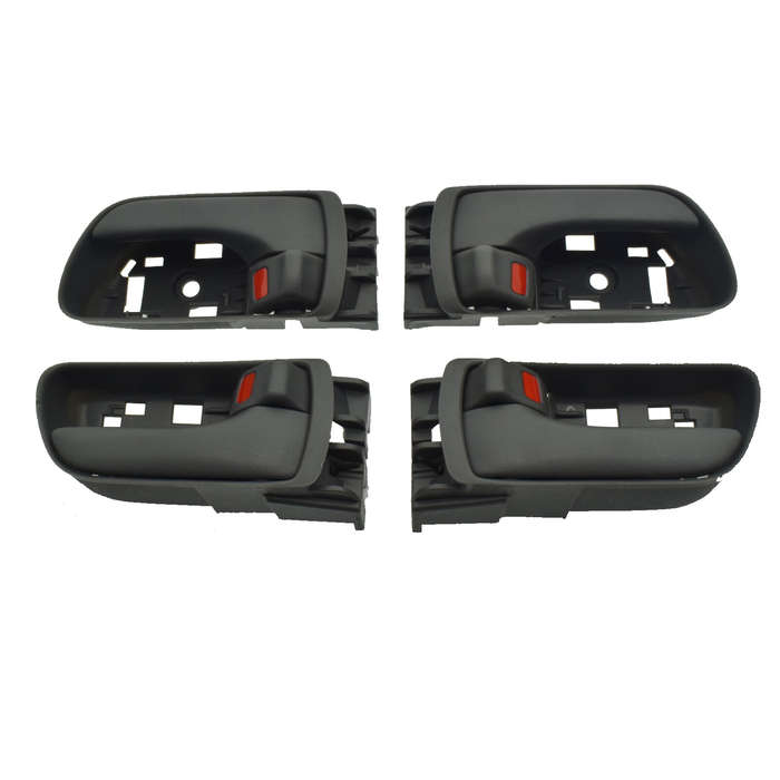 4PCS Inside Interior Door Handle Grey For 2004-10 Toyota Sienna Front Left Right