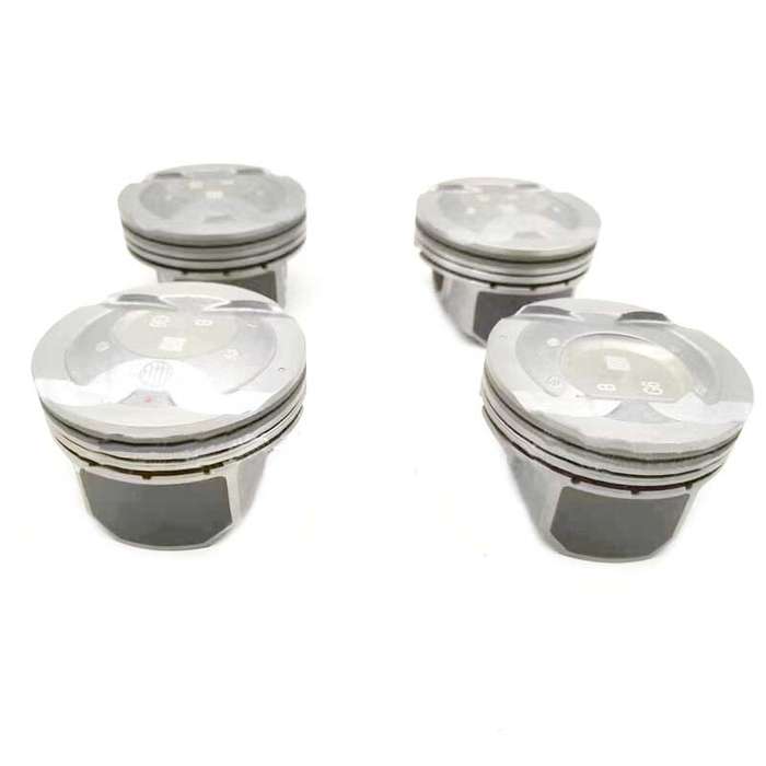 4Pcs Piston & Rings Kit 23041-2B600 FIt For Hyundai Kia Accent Rio 1.6L DOHC