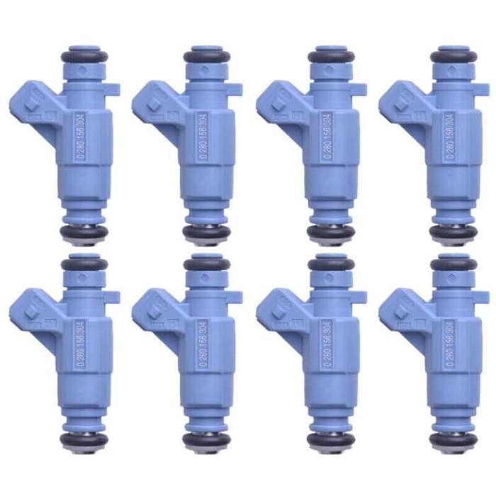 8Pcs 0280156304 Fuel Injector for Mercedes-Benz CL203 W220 W463 R230 CL55 5.5L