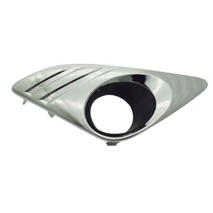 Front Right Bumper Fog Light Cover Bezel Chrome For 2012 2013 2014 Toyota Camry