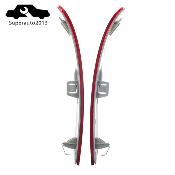 Pair Rear Bumper Red Reflector Right And Left For BMW 5 Series F10 M Sport