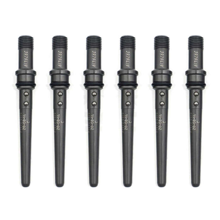 6PCS Injector Connector Tubes 3979419 For Cummins Dodge CR Diesel 5.9L 2003-2007