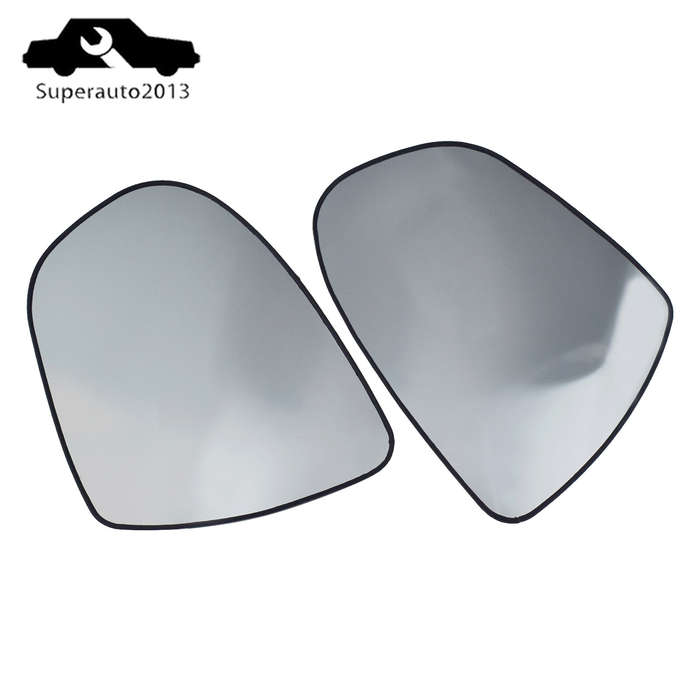 2PCS New Left & Right Side Mirror Glass W/Backing Heated For 2011-16 Kia Optima