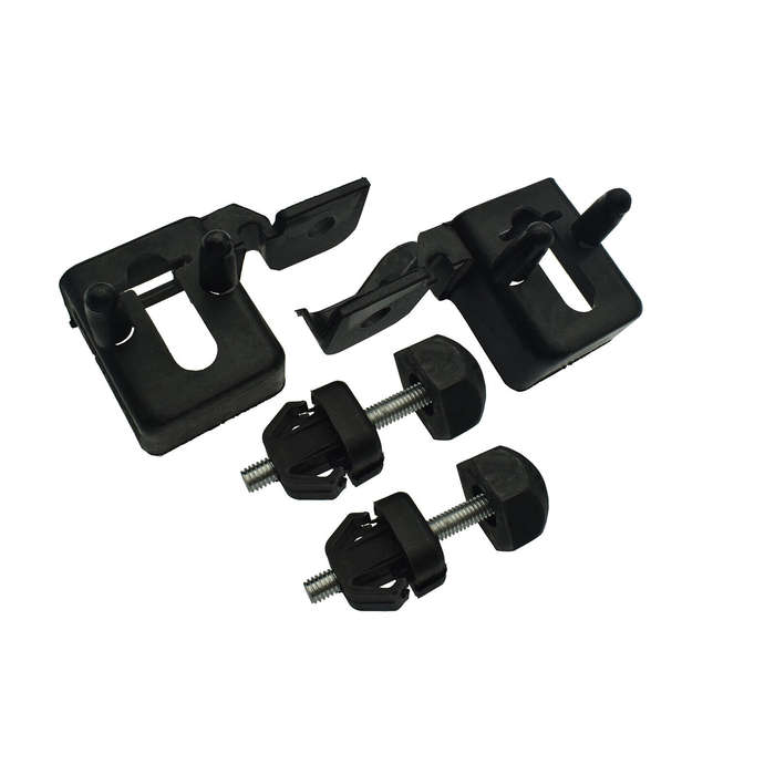 For 2013-2020 Ford Fusion MKZ Hood Bumper Stopper Bracket Left Right Set 4PCS