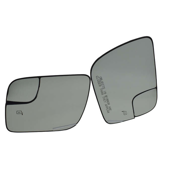 View Mirror Glass Front Right & Left Side Heated For Ford Explorer 2011-2019 New