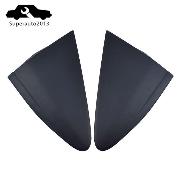 Front Left & Right Fender Mirror Triangle Trim Cover For Toyota Yaris 2012-2014
