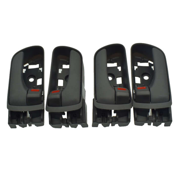 4PCS Inside Interior Door Handle Grey For 2004-10 Toyota Sienna Front Left Right