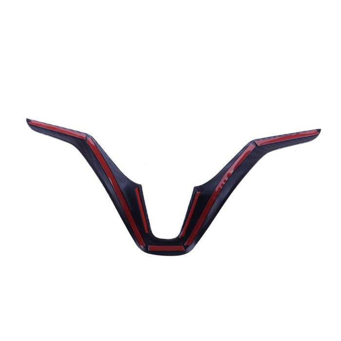 Carbon Fiber Style Steering Wheel Panel Cover Fit for Honda HR-V HRV 2016-2021