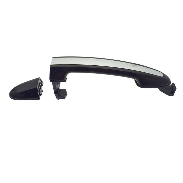Rear Left/ Right Outside Door Handle Chrome & Black for 2007-12 Hyundai Santa Fe