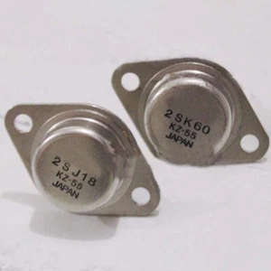 2pcs / pair For SOYN TO-3 2SJ18/2SK60 Audio Transistor