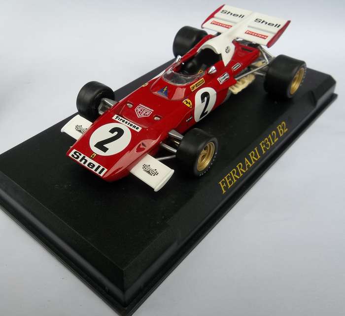 Quartzo Ferrari F312 B2 F-1 Racing Car 1/43 Scale Similar Scale to Dinky