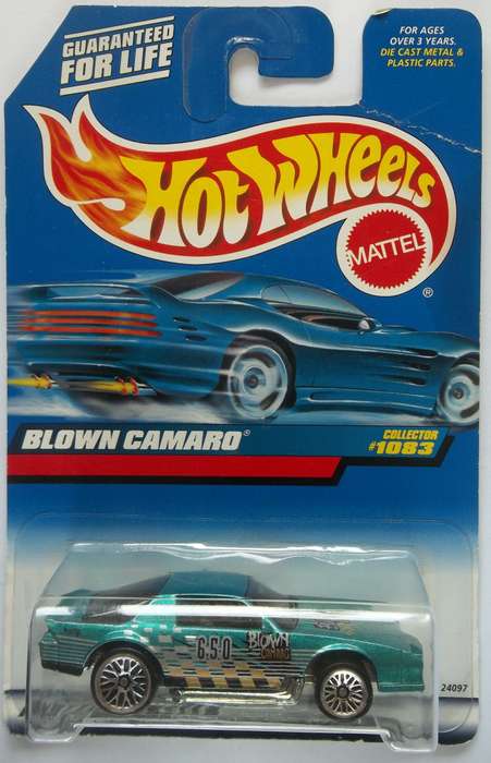 Hot Wheels Blown Chevrolet Camaro HOTWHEELS Like Matchbox scale Model Car