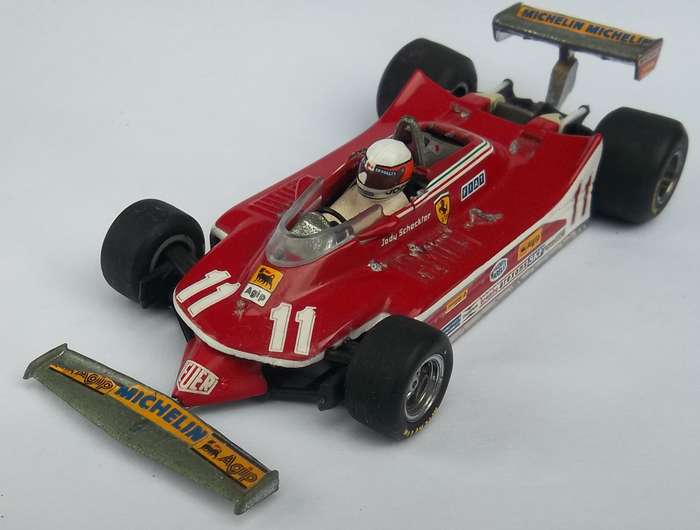 Minichamps Ferrari S12 T4 F-1 Car (Jody Scheckter) 1/43 Scale similar to Dinky Racing Car