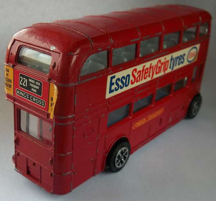 Dinky Toys #289 Routemaster Bus Made in England 1970's Vintage model packed with adertising