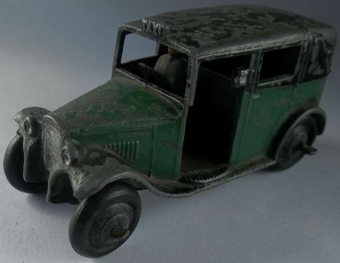 DINKY #36g Taxi Made in 1946 Vintage Model Car Made in England