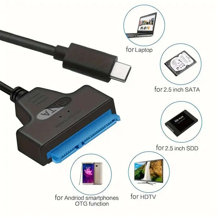 2.5-inch SATA to USB 3.0 Adapter Cable