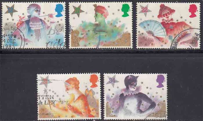 Great Britain Elizabeth II - 1985 - Pantomime - Complete Set