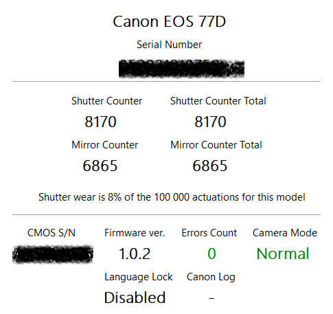 CANON EOS 77D DSLR - Body + 64GB SD