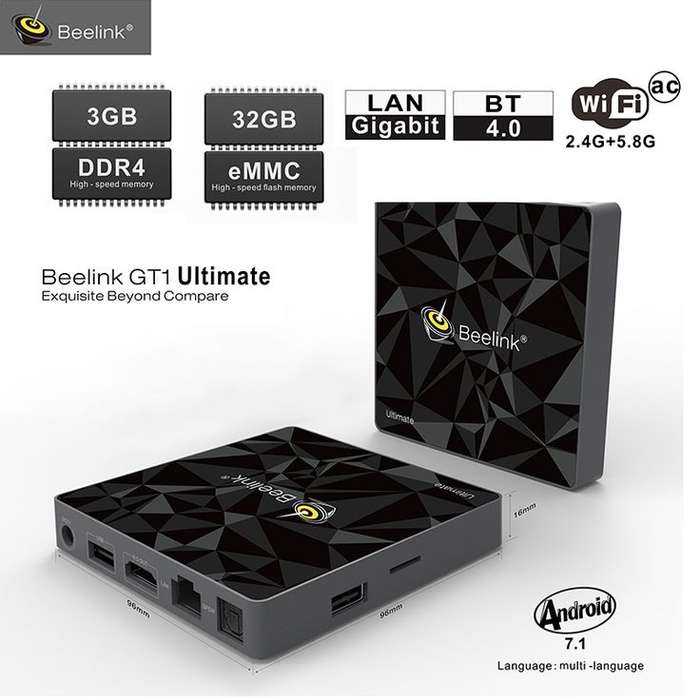 NEW COUPON - Beelink GT1 Ultimate 3GB DDR4 + 32GB EMMC TV Box for $67.99 ×§××¤×× ×× ×× ×¢× ×§ ×××¡×¤×¨ ××××××ª ××××× ×¢× ××¡××¨×××¨ ××¢××¦××ª× ×©× ××××× ×§ https://buyim.co.il/NEW