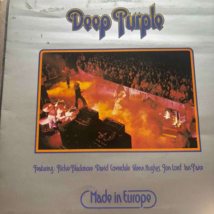Deep Purple : Made in Europe : LP Cond. = VG
