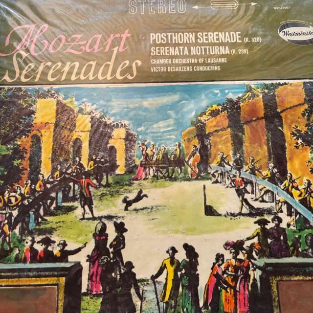 Mozart : Serenades  Posthorn K.320 & Serenata Notturna K.239 : LP Cond. = VG