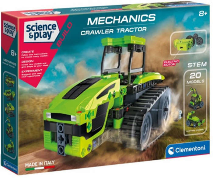Mechanics Crawler Farming Tractor. Clementoni