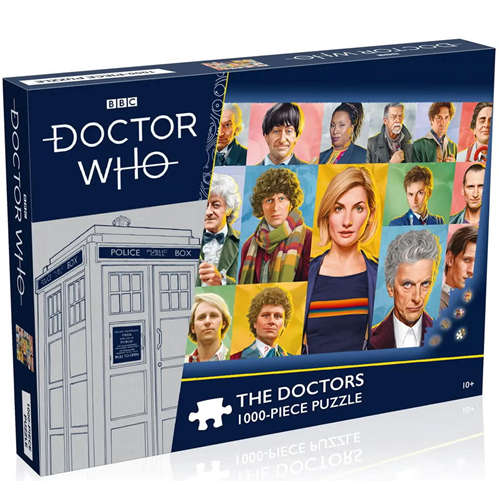 Dr Who 1000 Piece Puzzle - The Doctors