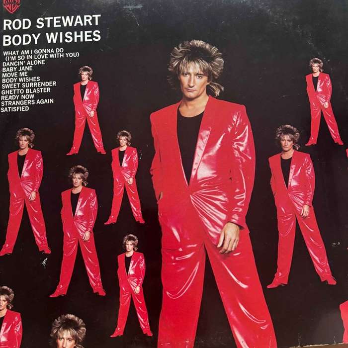 Rod Stewart : Body Wishes : LP Cond. = VG
