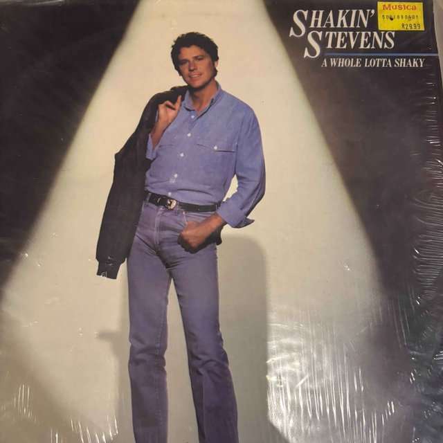 Shakin Stevens : A Whole Lotta Shaky : LP Cond. = VG