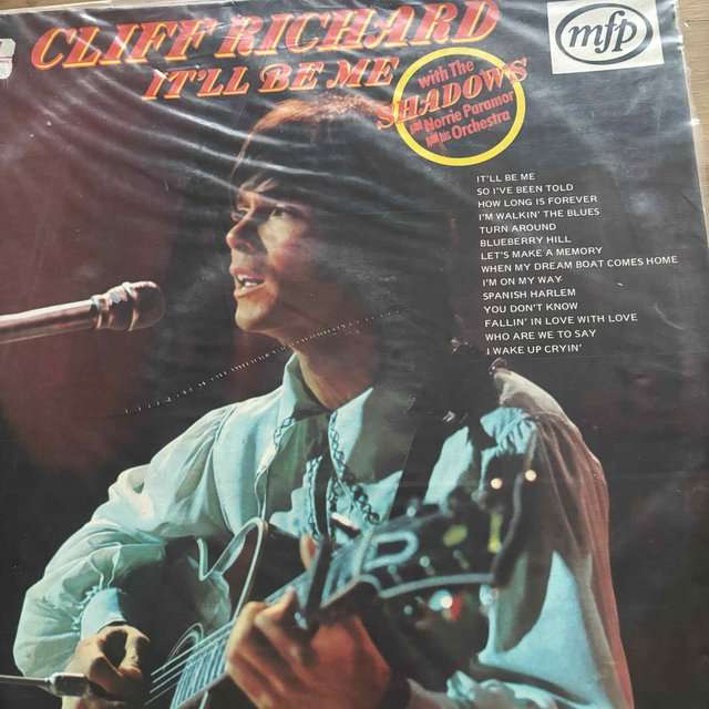 Cliff Richard : It'll Be Me : LP Cond. = VG
