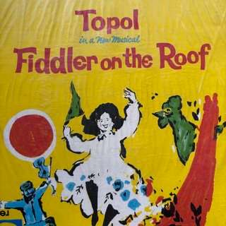 Fiddler on the Roof : Topol film soundtrack : LP Cond. = VG