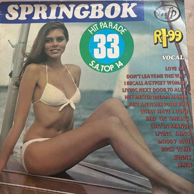 Springbok Hit Parade : Various Artists : LP Cond. = VG