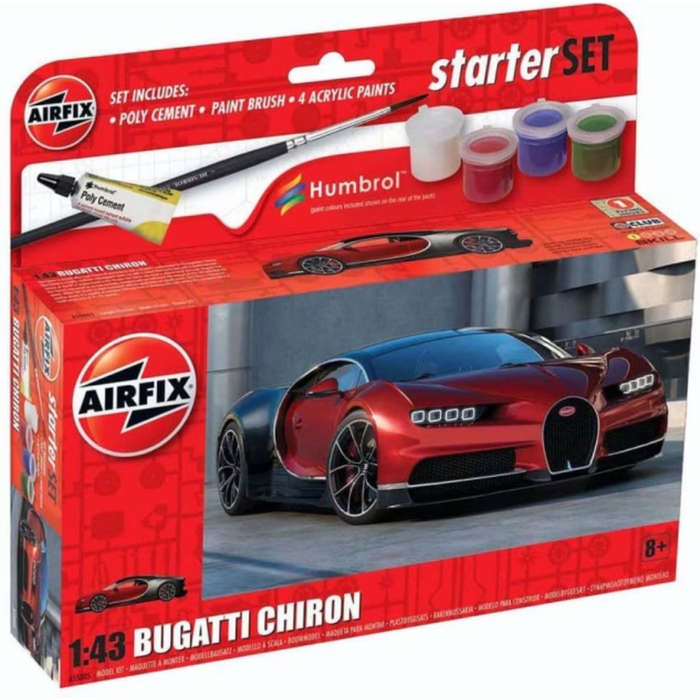 Airfix Vehicles Starter Set Bugatti Chiron
