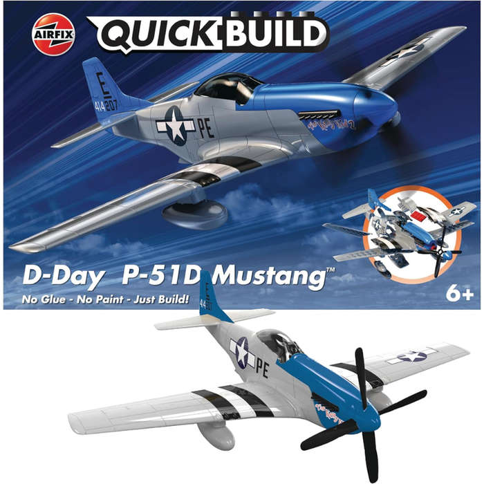 Quickbuild Aircraft D-Day P-51D Mustang