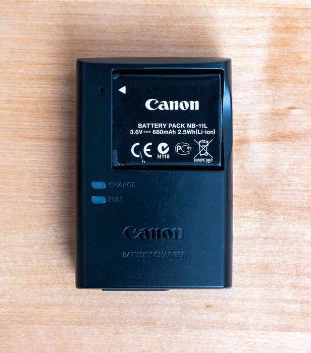 Original Canon NB11L Battery & Canon CB-2LD Battery Charger