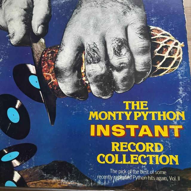 Monty Python : The Monty Python Instant Record Collection : LP Cond. = VG
