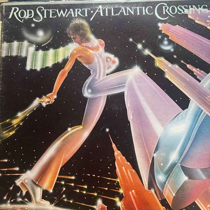 Rod Stewart : Atlantic Crossing : LP Cond. = VG