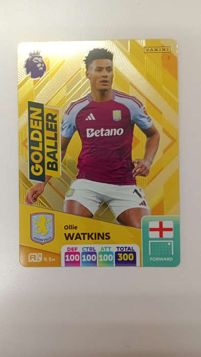2025-PREMIER-LEAGUE-GOLDEN-BALLER-SOCCER-CARD-No2 Ollie