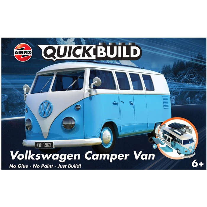Quickbuild Vehicles VW Camper Van blue