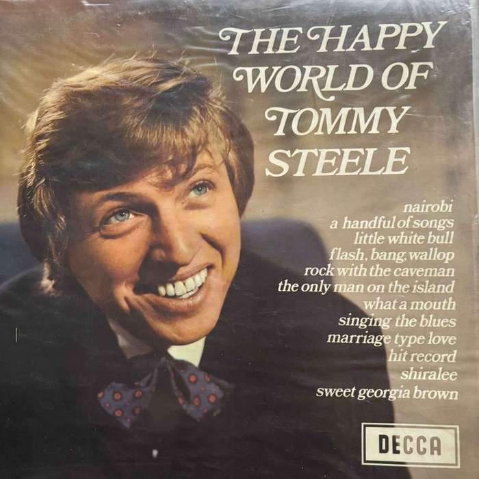 Tommy Steele : The Happy World of Tommy Steele : LP Cond. = VG