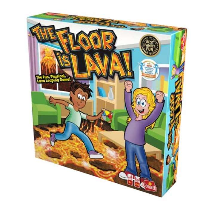 Floor is LAVA Family Board Game