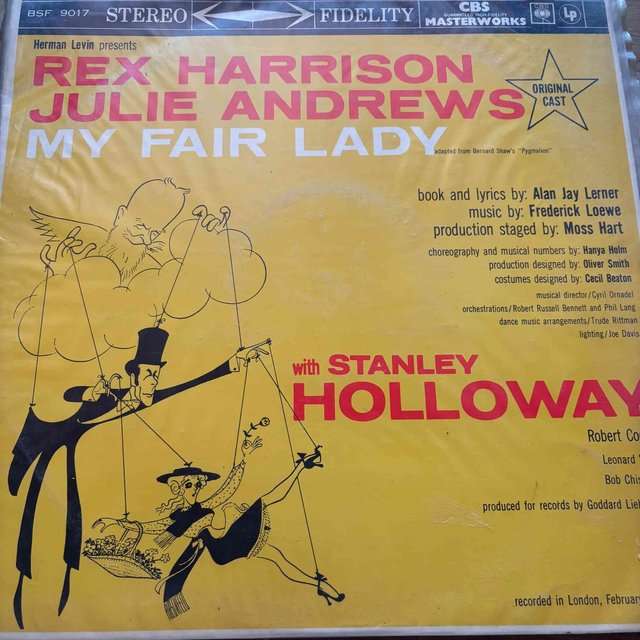 My Fair Lady : Various Artists : LP Cond. = VG