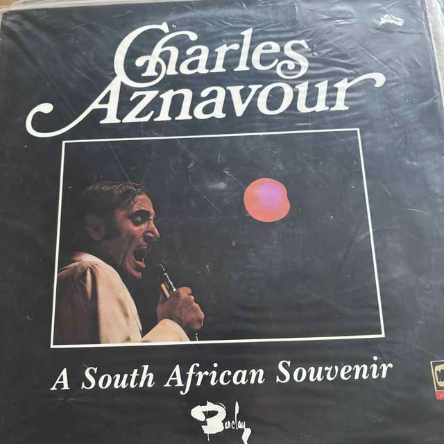 Charles Aznavour : A South African Souvenir : LP Cond. = VG