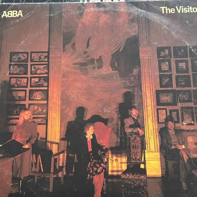 ABBA : The Visitors : LP Cond. = VG