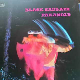 Black Sabbath : Paranoid : LP Cond. = VG