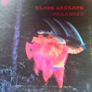 Black Sabbath : Paranoid : LP Cond. = VG