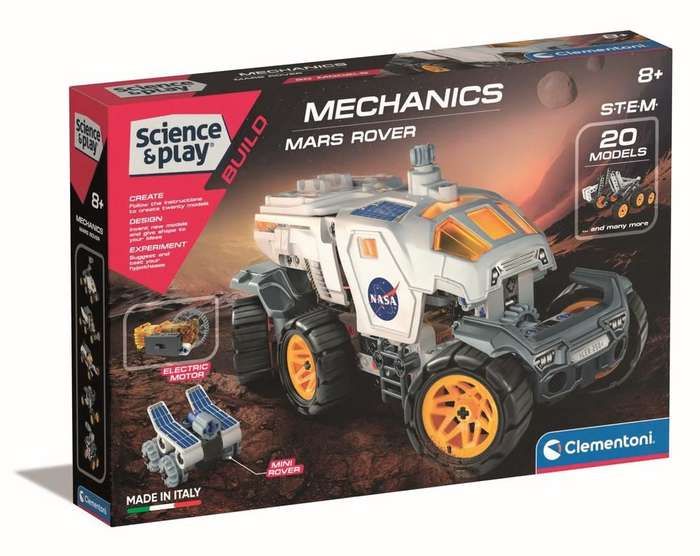 Mechanics NASA Mars rover. Clementoni